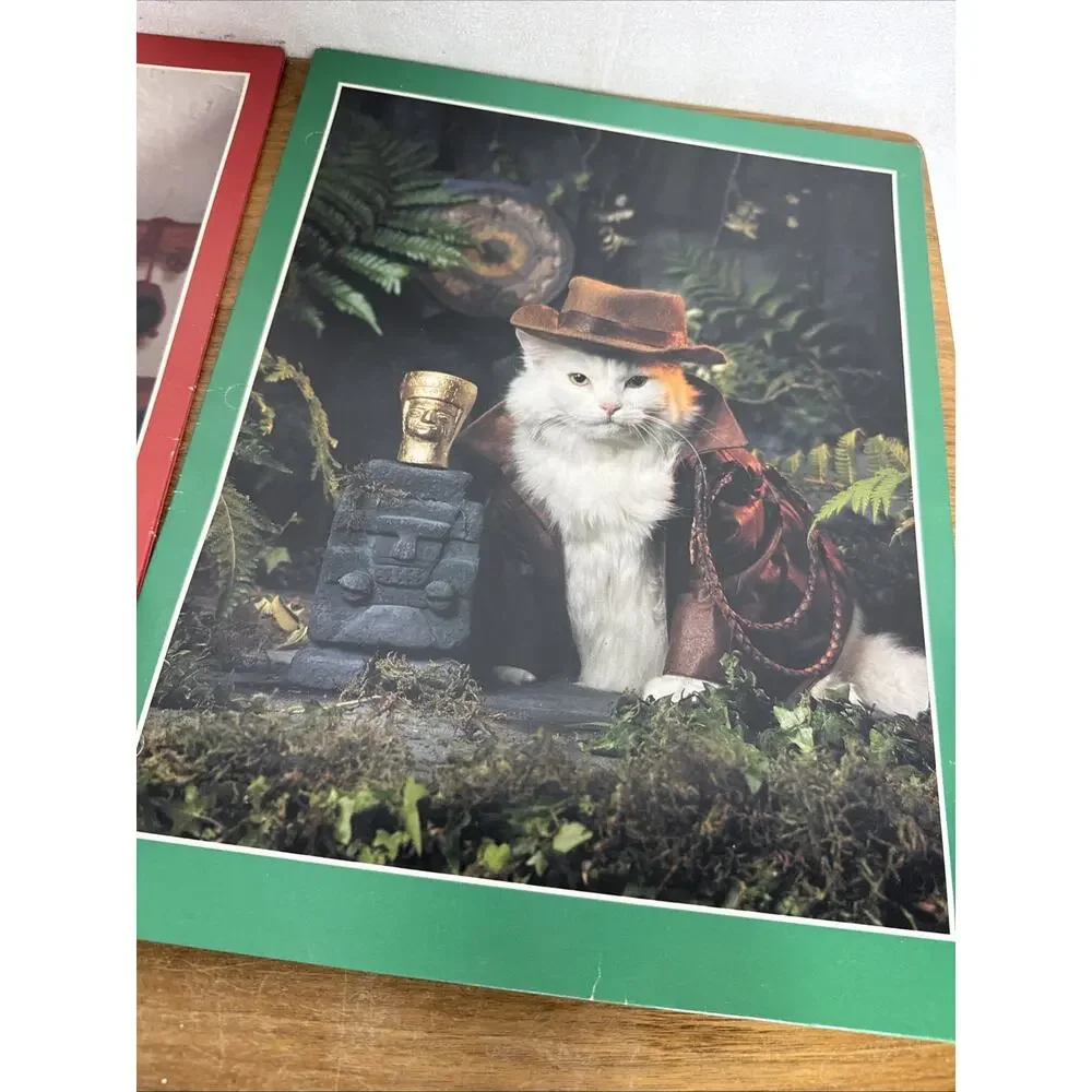 Vintage Stuart Hall Folder Lot Cats in School Unpunched Excellent Cond 1993 NOS